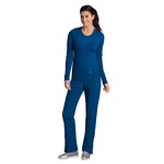 Long Sleeve Knitted Seamless Tee