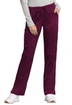 WW235AB Mid Rise Straight Leg Drawstring Pant