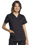 WW775AB Mock Wrap Top