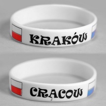 Adult&#x27;s&#x20;Rubber&#x20;Bracelet&#x20;-&#x20;Krakow&#x20;&#x2F;&#x20;Cracow