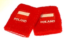Athletic&#x20;Wristbands&#x20;-&#x20;Red&#x20;Poland&#x20;&amp;&#x20;Flag,&#x20;set&#x20;of&#x20;2
