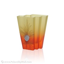 Glass&#x20;Vase&#x20;-&#x20;Desert&#x20;Flower&#x20;Series,&#x20;9&#x20;inches&#x20;Tall