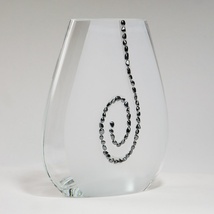 Glass&#x20;Vase&#x20;-&#x20;Oxide&#x20;Precious&#x20;Stone&#x20;Series,&#x20;10&#x20;inches&#x20;Tall