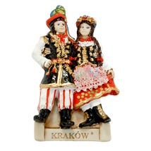 Handcrafted&#x20;Marble&#x20;Magnet&#x20;-&#x20;Cracovian&#x20;Couple