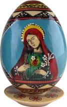 Immaculate&#x20;Heart&#x20;of&#x20;Mary&#x20;Wooden&#x20;Egg&#x20;on&#x20;the&#x20;Stand