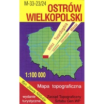 Ostrow&#x20;Wielkopolski&#x20;Region&#x20;Map