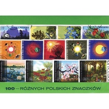 Polish&#x20;Collectible&#x20;Postmarked&#x20;Stamp&#x20;Sets&#x20;-&#x20;100&#x20;Mixed&#x20;Poland