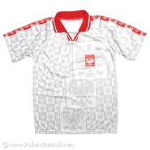 POLSKA&#x20;Gray&#x20;Eagles&#x20;Soccer&#x20;Athletic&#x20;Shirt