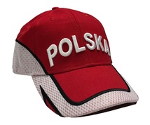 Red&#x20;Baseball&#x20;Cap&#x20;-&#x20;POLSKA