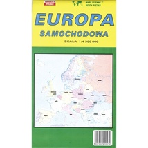 Road&#x20;Map&#x20;of&#x20;Europe
