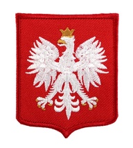 Sew-On&#x20;Patch&#x20;-&#x20;Poland&#x20;Coat&#x20;of&#x20;Arms