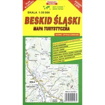 Silesian&#x20;Beskids&#x20;Mountain&#x20;Range&#x20;Map