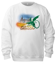 Wawel&#x20;Dragon&#x20;&amp;&#x20;Castle&#x20;-&#x20;Adult&#x20;Crew&#x20;Neck&#x20;Sweatshirt