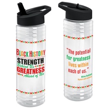 Black History Month Water Bottles