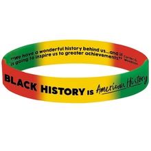 Black History Month Silicone Bracelets