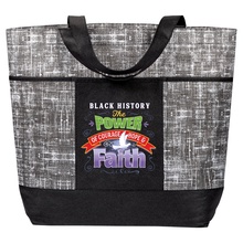 Black History Month Power of Courage Tote Bags