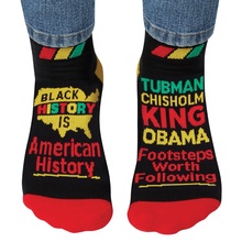 Black History Is American History Ankle Socks