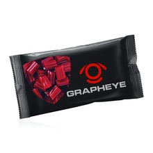 Cherry Bites 1 oz. Treat Bags with Full Color Imprint