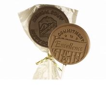 Custom Chocolate Lollipops