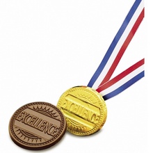 Excellence Chocolate Award Medallion