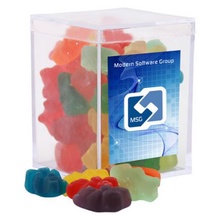 Gummy Bears in Acrylic Box