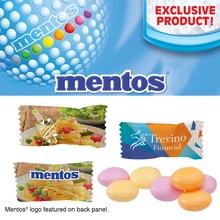 Individually Wrapped Assorted Mentos Fruit