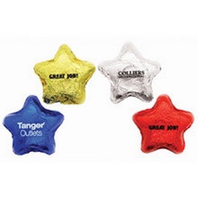 Imprinted Chocolate Stars