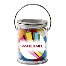 Small Paint Can Filled with Gumballs