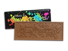 Thanks For Volunteering Chocolate Bar
