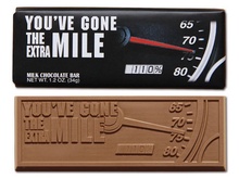 You've Gone The Extra Mile Chocolate Bar