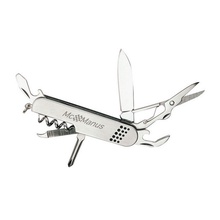 10-Function Stainless Pocket Knife