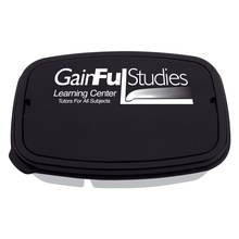 2-Section Lunch Container with Custom Imprint