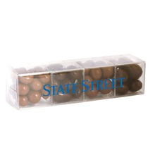 4 Cube Acetate Gift Box with Chocolate Covered Treats