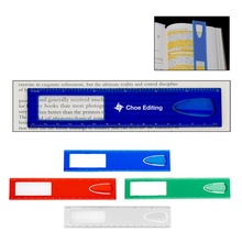 6" Magnifier Ruler with Imprint