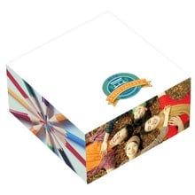 3" x 3" x 1-1/2" Promotional Adhesive Cubes