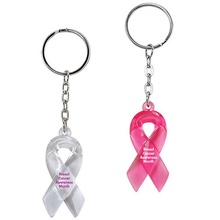 Personalized Awareness Ribbon Key Tag