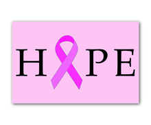 Breast Cancer Awareness Hope Ribbon Posters