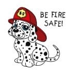 Be Fire Safe Temporary Tattoo