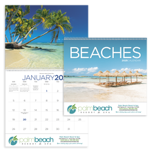 Beaches 2025 Promotional Wall Calendars