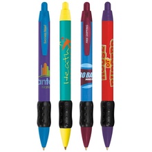 Bic WideBody Retractable Logo Pens with Rubber Grip