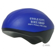 Imprinted Bicycle Helmet Stress Balls