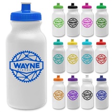 Custom Sports Water Bottle 20 oz with team logo