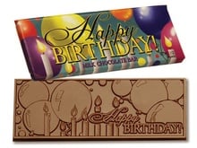 Birthday Chocolate Bars