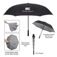 Blanc Noir Inversion Umbrella - 48"