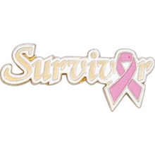 Breast Cancer Survivor Lapel Pin