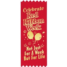 Celebrate Red Ribbon Week Ribbons