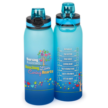 Nursing Assistants: Touching Lives, Caring Hearts Sip n' Chug Stainless-Steel Bottle