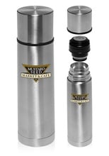 Custom 18 oz. Stainless Steel Vacuum Thermos Flask
