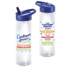Customer Service Appreciation 24 oz. Water Bottles