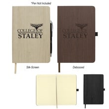 Custom Woodgrain Look Notebook